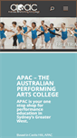 Mobile Screenshot of apac.net.au