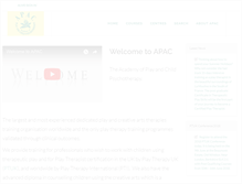 Tablet Screenshot of apac.org.uk